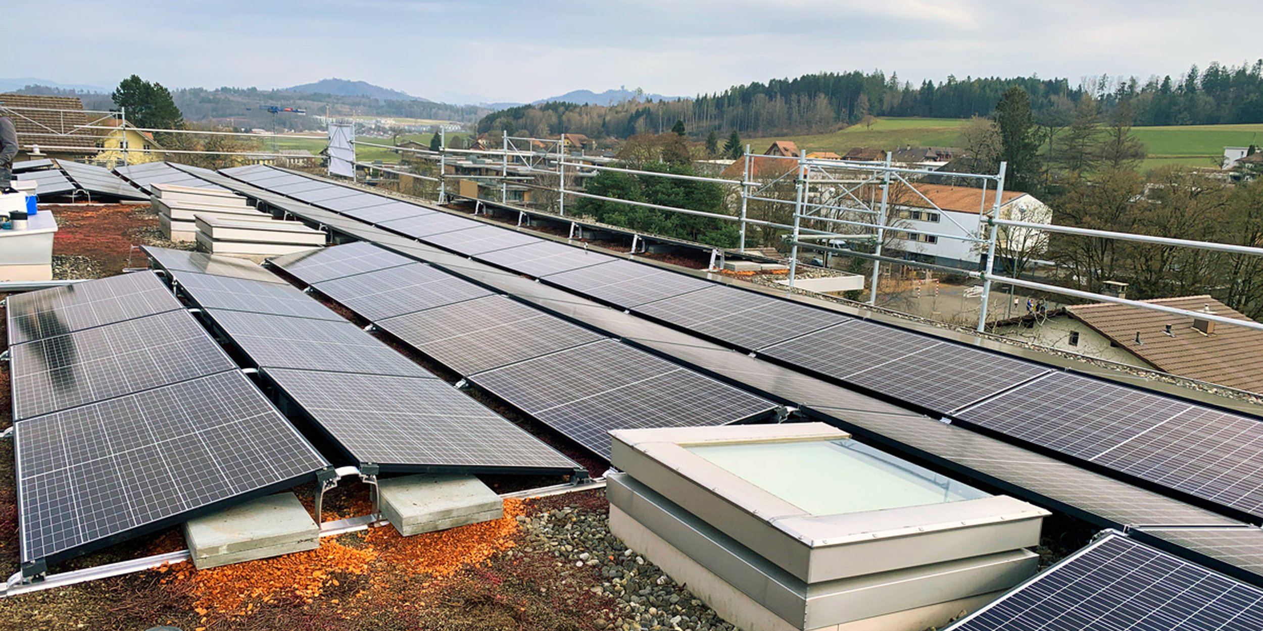 eine weitere Solaranlage